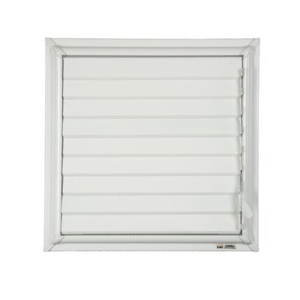 Yapıştırma Banyo Menfezi Beyaz - Vidasız Alüminyum Menfez