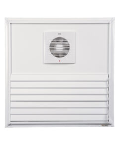 Fanlı menfez motor detayı - elektrik bağlantılı havalandırma
