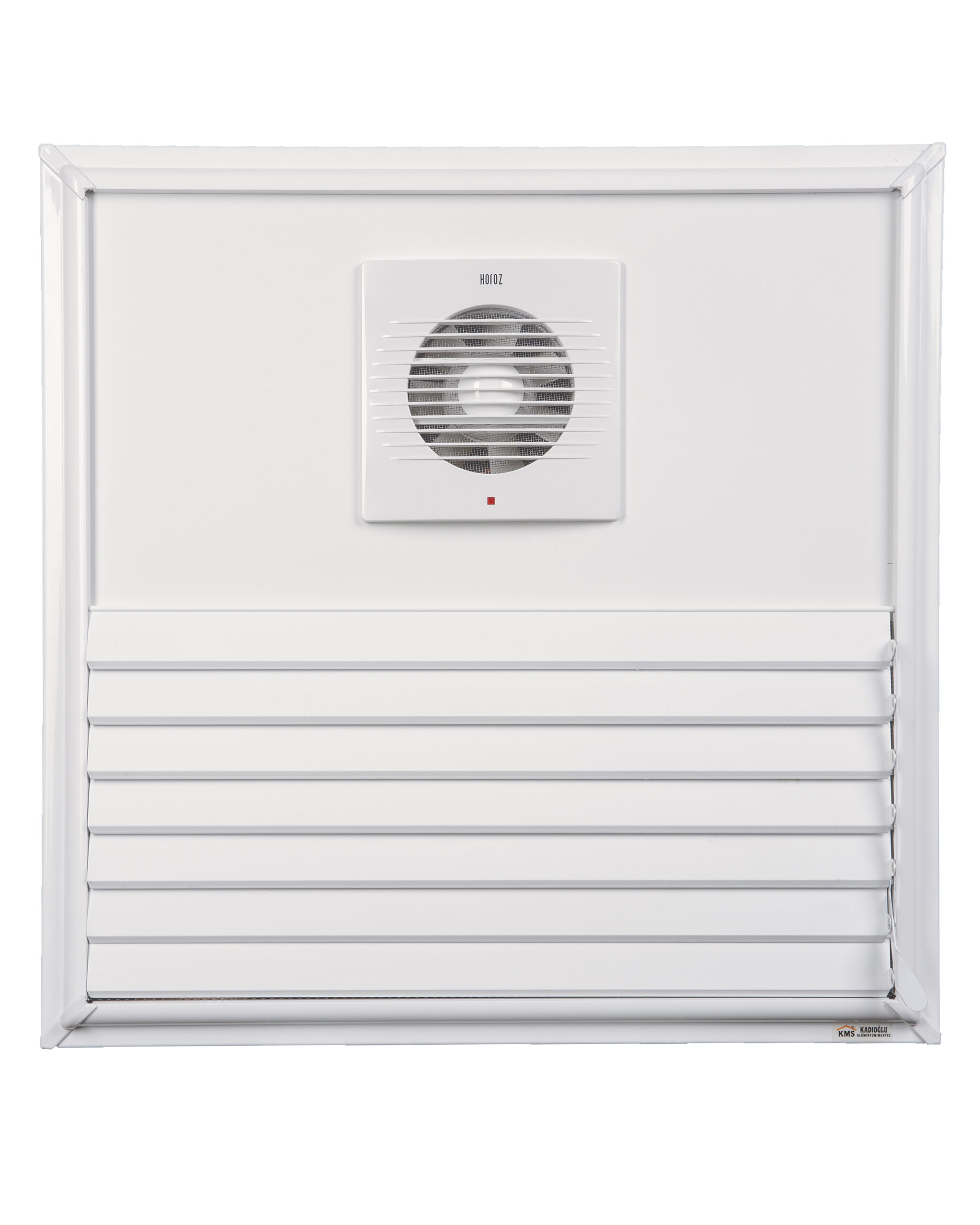 Fanlı menfez motor detayı - elektrik bağlantılı havalandırma